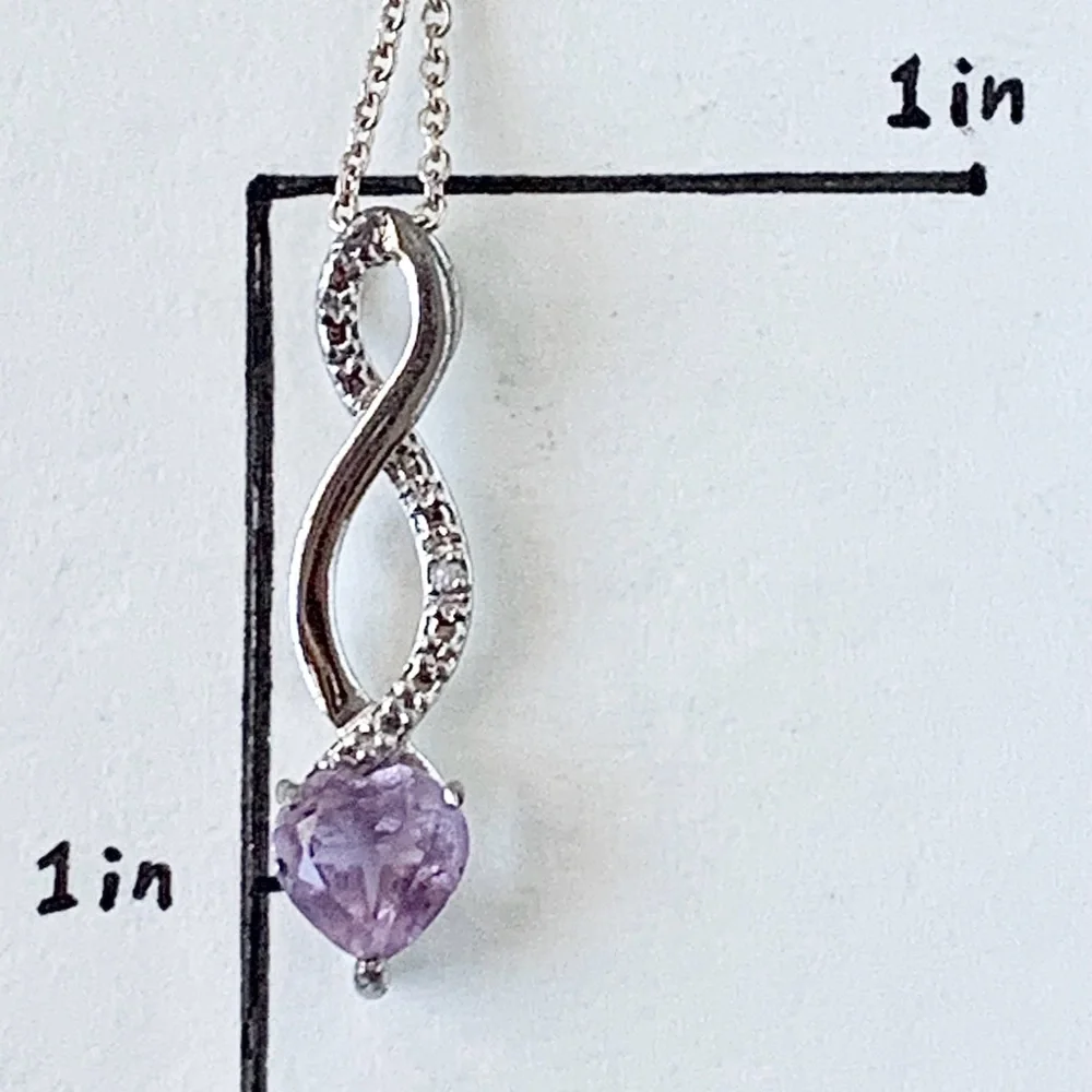 925 Sterling Silver Necklace Marsala